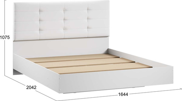 Двуспальная кровать ТриЯ Бетта 1600 Тип 3