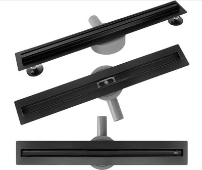 Трап для душа REA Neox Slim Pro 500 Black / REA-G2744