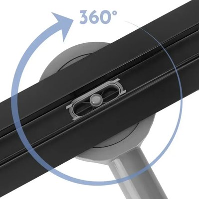 Трап для душа REA Neox Slim Pro 500 Black / REA-G2744