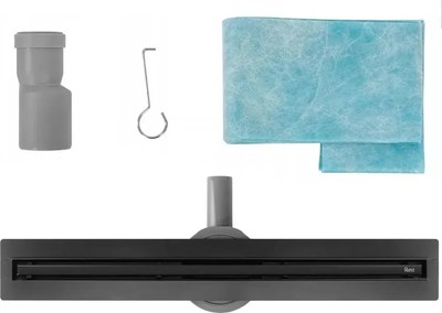 Трап для душа REA Neox Slim Pro 500 Black / REA-G2744