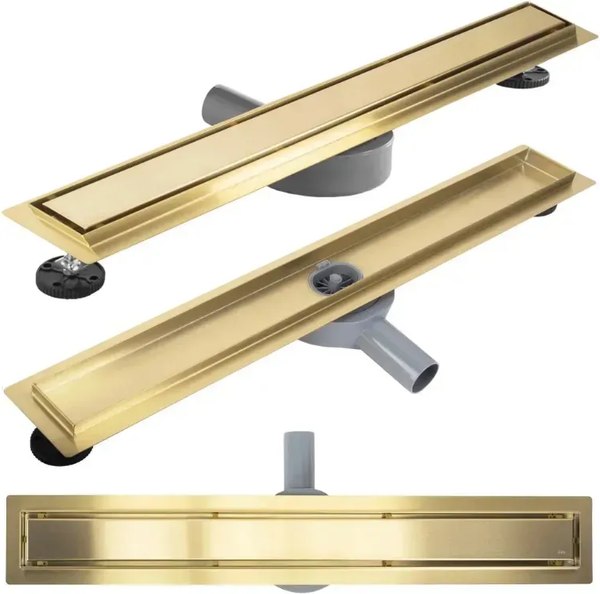 Трап для душа REA Neox Pro 1000 Matt Gold / REA-G2850