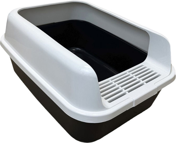 Туалет-лоток Homecat Комфорт плюс с бортиком / 89381 - фото