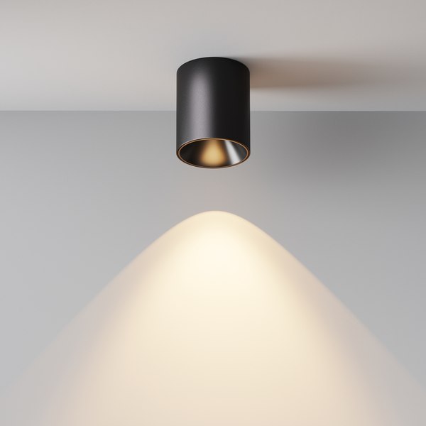 Точечный светильник Maytoni Alfa Led C064CL-12W3K-RD-B