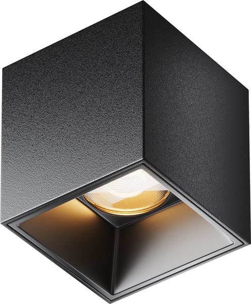 Точечный светильник Maytoni Alfa Led C064CL-5W2.7K-SQ-B - фото