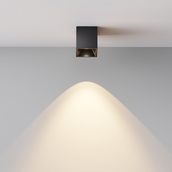 Точечный светильник Maytoni Alfa Led C064CL-5W3K-SQ-B