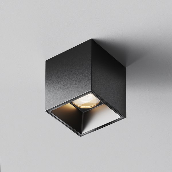 Точечный светильник Maytoni Alfa Led C064CL-5W3K-SQ-B