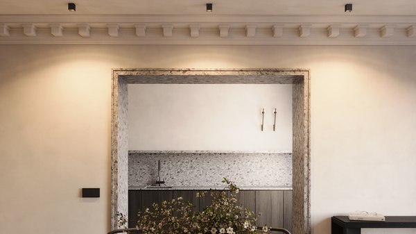 Точечный светильник Maytoni Alfa Led C064CL-5W4K-RD-B