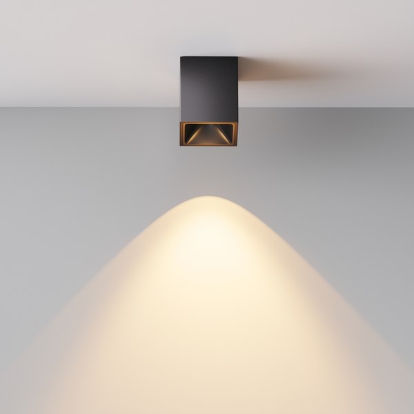 Точечный светильник Maytoni Alfa Led C065CL-8W2.7K-SQ-B