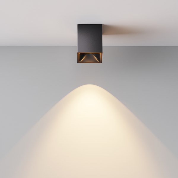 Точечный светильник Maytoni Alfa Led C065CL-8W3K-SQ-B