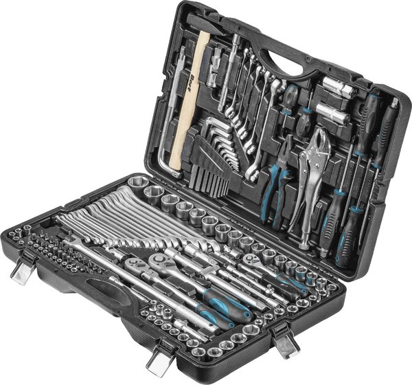 Универсальный набор инструментов Bort BTK-142 (93418439) - фото