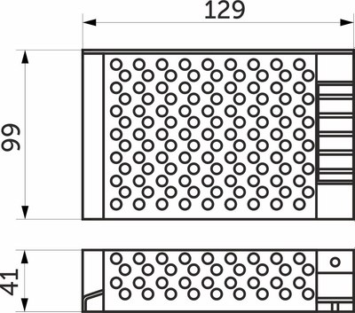 Адаптер для светодиодной ленты AKS Indoor 80W/12V