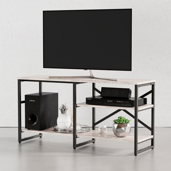 Тумба Gutta Под телевизор 56x111x34 три полки / GT56111343P2