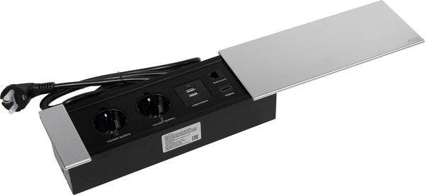 Блок розеточный AKS выдвижной Hollander - фото