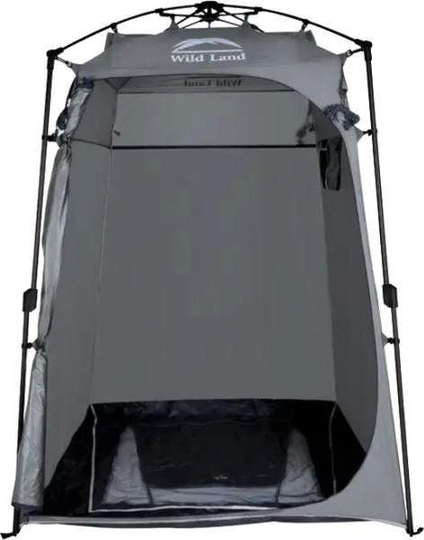 Палатка для душа и туалета Wild Land 920009-0001-0001 (серо-зеленый) - фото
