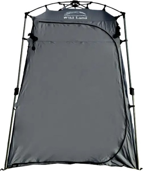 Палатка для душа и туалета Wild Land 920009-0001-0001 (серо-зеленый)