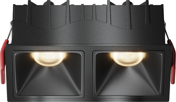 Точечный светильник Maytoni Alfa Led DL043-02-10W3K-SQ-B-1 - фото