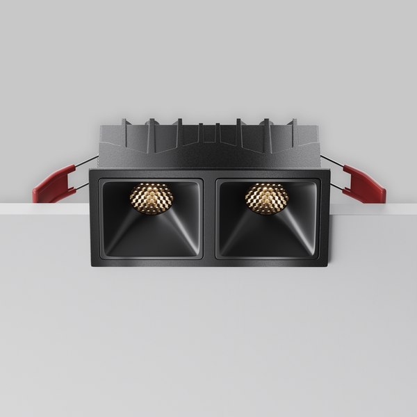 Точечный светильник Maytoni Alfa Led DL043-02-10W3K-SQ-B-1