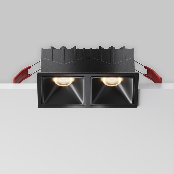 Точечный светильник Maytoni Alfa Led DL043-02-10W3K-SQ-B-1