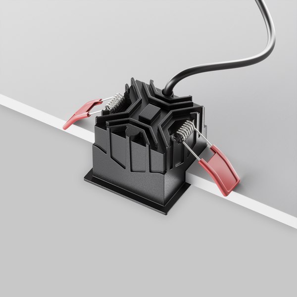 Точечный светильник Maytoni Alfa Led DL043-01-10W4K-SQ-B-1