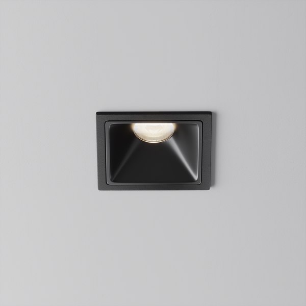 Точечный светильник Maytoni Alfa Led DL043-01-10W4K-SQ-B-1