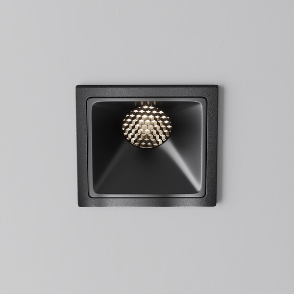 Точечный светильник Maytoni Alfa Led DL043-01-10W4K-SQ-B-1