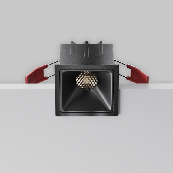 Точечный светильник Maytoni Alfa Led DL043-01-10W4K-SQ-B-1