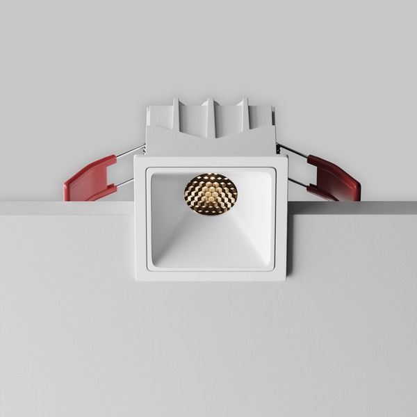 Точечный светильник Maytoni Alfa Led DL043-01-10W3K-SQ-W-1