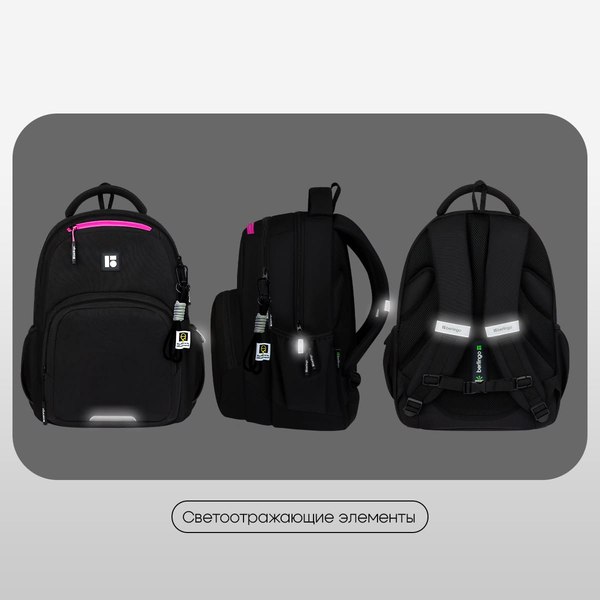 Школьный рюкзак Berlingo ErgoFlex. Youth Fusion / RU-FL-2502