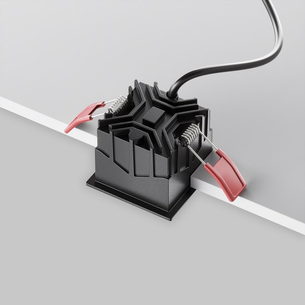 Точечный светильник Maytoni Alfa Led DL043-01-10W3K-SQ-B-1