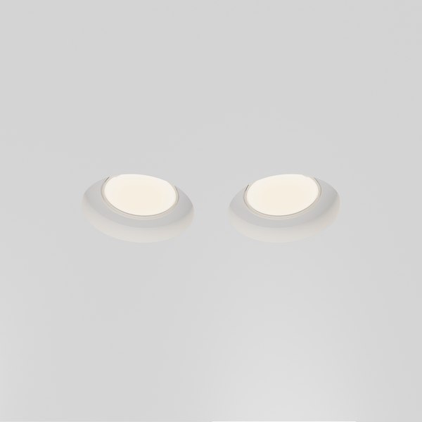 Точечный светильник Maytoni Gyps Modern DL002-GU10-02-W