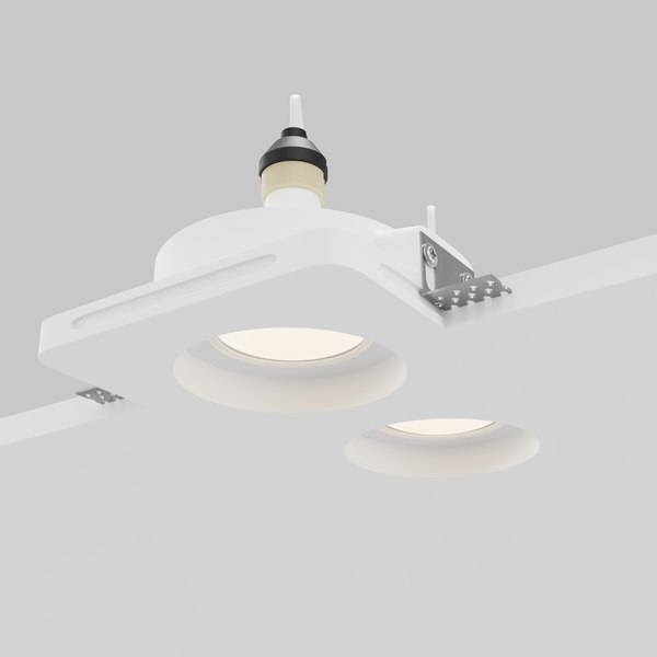 Точечный светильник Maytoni Gyps Modern DL002-GU10-02-W