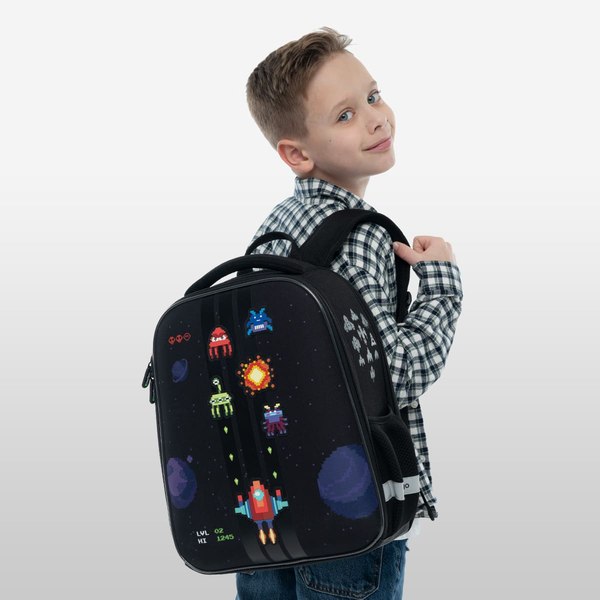 Школьный рюкзак Berlingo Expert Mini. Space Battle / RU-EXM-1112