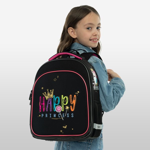 Школьный рюкзак Berlingo Expert Plus. Candy Princess / RU-EXPL-1105