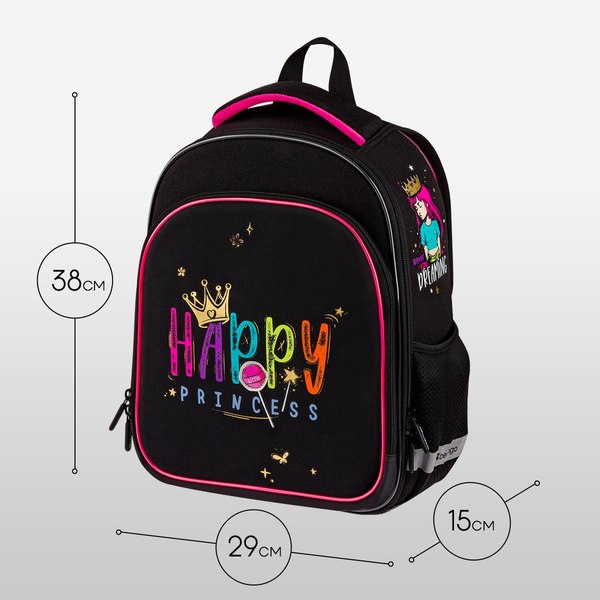 Школьный рюкзак Berlingo Expert Plus. Candy Princess / RU-EXPL-1105