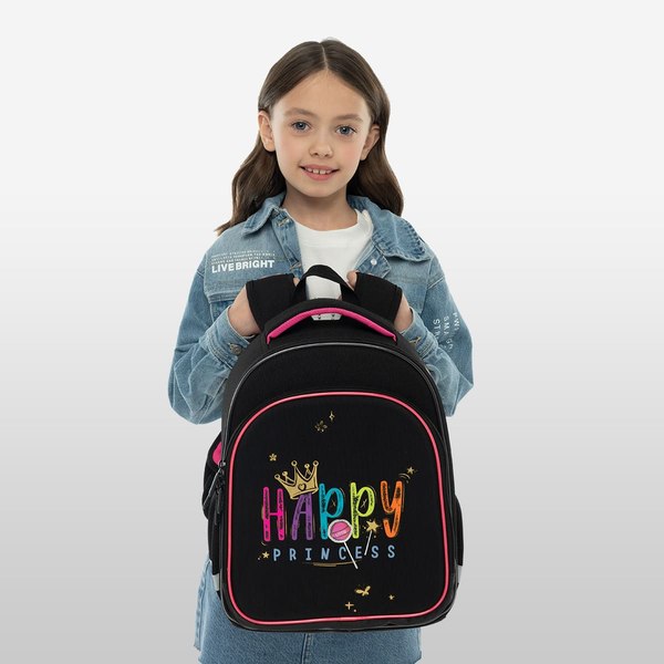 Школьный рюкзак Berlingo Expert Plus. Candy Princess / RU-EXPL-1105