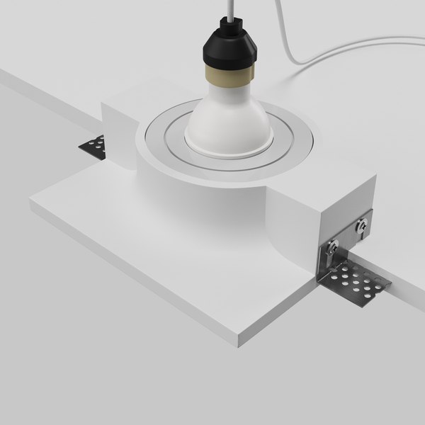 Точечный светильник Maytoni Gyps Modern DL006-GU10-RD-W