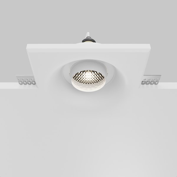 Точечный светильник Maytoni Gyps Modern DL006-GU10-RD-W