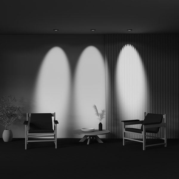 Точечный светильник Maytoni Lens DL105-12W3K-B