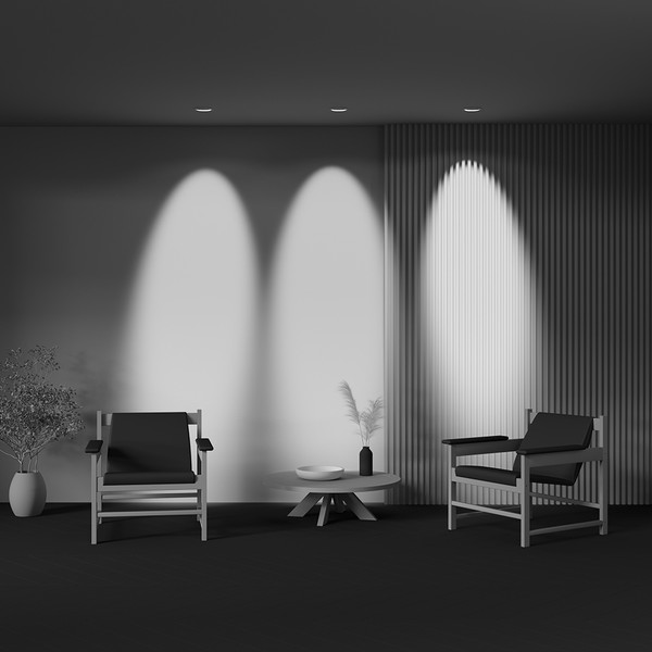 Точечный светильник Maytoni Lens DL105-12W3K-W