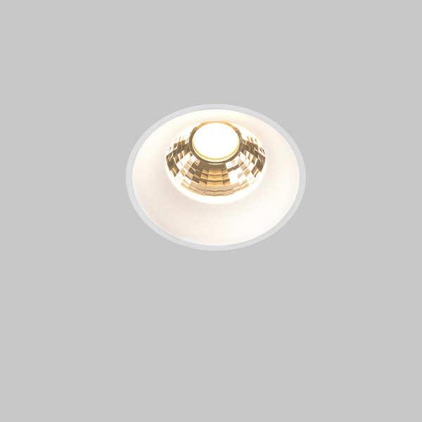 Точечный светильник Maytoni Round DL058-12W2.7K-TRS-W