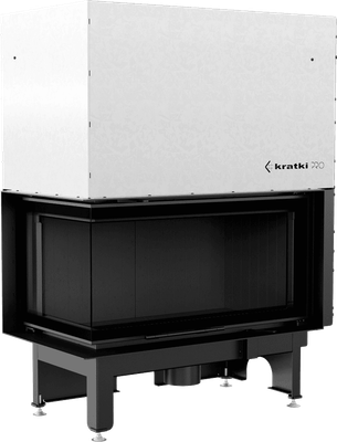 Каминная топка Kratki Nadia 14 левая 14кВт 200 - фото