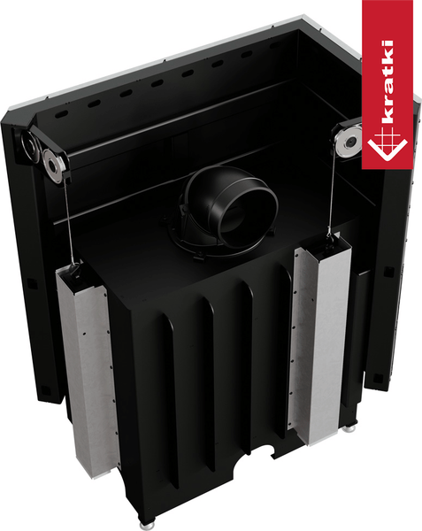 Каминная топка Kratki Nadia 14 левая 14кВт 200