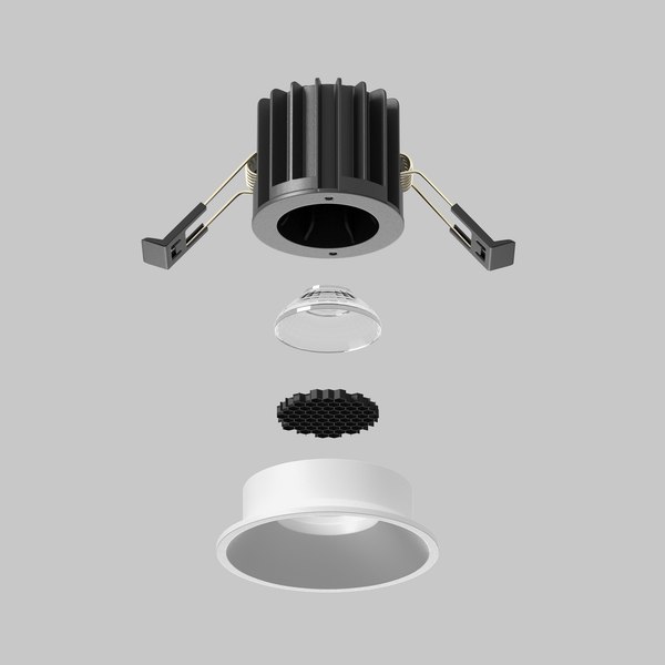 Точечный светильник Maytoni Round DL058-7W2.7K-W