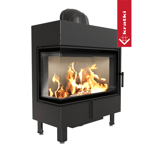 Каминная топка Kratki Lucy левая 14 кВт 200