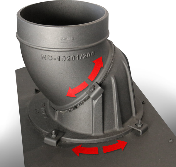 Каминная топка Kratki Lucy левая 14 кВт 200