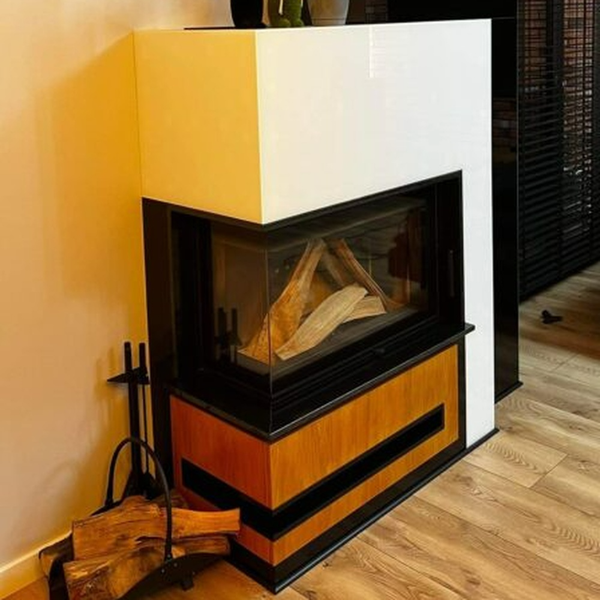 Каминная топка Kratki Lucy левая 14 кВт 200