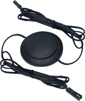 Выключатель для светодиодной ленты AKS ножной в сборе c проводами - фото