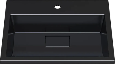 Умывальник Versalia Absolute 50 Black - фото