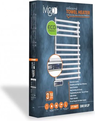 Полотенцесушитель электрический Ivigo EHR 5012 PRO 275Вт / 92321205650102