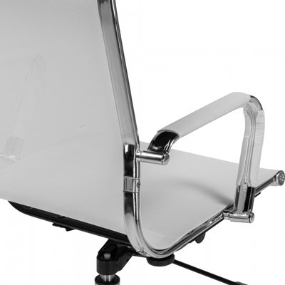 Кресло офисное Woodville Reus (белая сетка/хром)